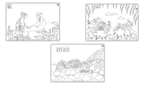 Ausmalbild-set