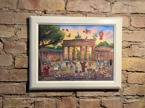 Wimmelwelt Poster (ohne Rahmen)