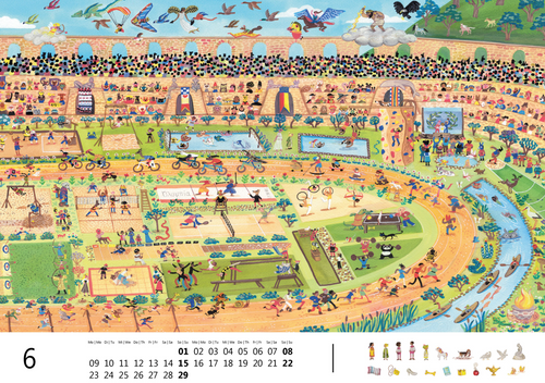 2025 Wimmelkalendar