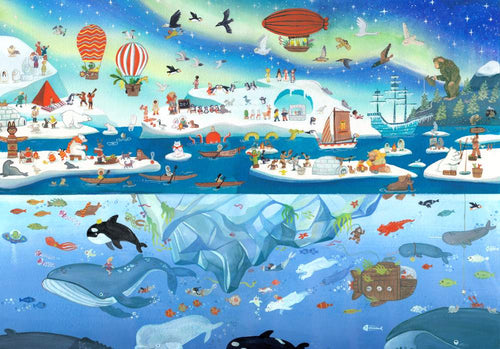 Wimmelwelt Poster (ohne Rahmen)
