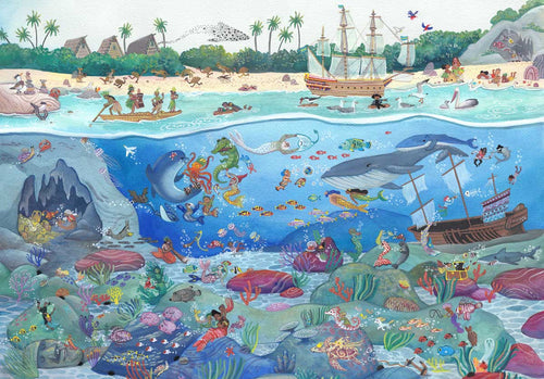 Wimmelwelt Poster (ohne Rahmen)