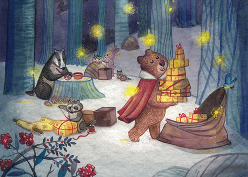 Weihnachtsgrußkarte